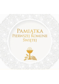 Pamiątka Pierwszej Komunii Świętej B5