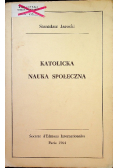 Katolicka nauka społeczna
