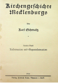 Richengeschichte  medlenburgs 1936 r.