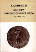 Landbuch Księstw Świdnickiego i Jaworskiego 1366 - 1376 tom I