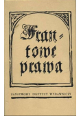 Frantowe prawa oryginał staroczeski z 1518 r