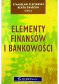 Elementy finansów i bankowości