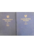 Farmakopea Polska IV tom I i II