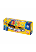 Farby plakatowe 10 kolorów 20ml ASTRA