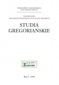 Studia gregoriańskie