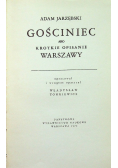 Gościniec albo Krótkie opisanie Warszawy