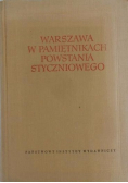 Warszawa w pamiętnikach powstania styczniowego