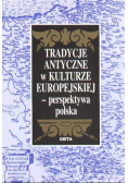 Tradycje antyczne w kulturze europejskiej