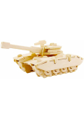 Puzzle Drewniane 3D Czołg