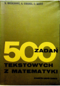 500 zadań tekstowych z matematyki