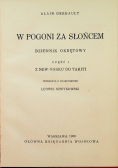 W pogoni za słońcem Część I 1930 r.