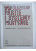 Współczesne partie i systemy partyjne