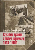Czy zdasz egzamin z historii najnowszej 1918-1990?, Stentor
