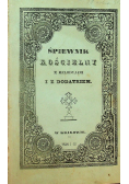 Śpiewnik Kościelny czyli Pieśni Nabożne z Melodyjami 1838 r.