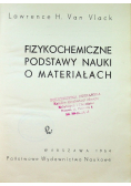 Fizykochemiczne podstawy nauki o materiałach
