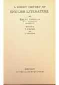 A short history of English Literature