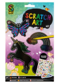 Scratch Art zwierzątka do rysowania mix