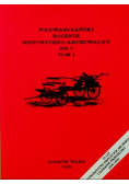 Nadwarciański rocznik historyczno - archiwalny nr 7 tom 1