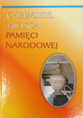 Chełmskie miejsca pamięci narodowej