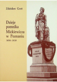 Dzieje pomnika Mickiewicza w Poznaniu 1856 - 1939