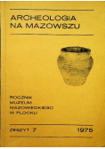 Archeologia na Mazowszu