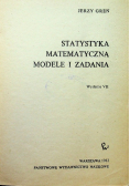 Statystyka matematyczna modele i zadania