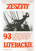 Zeszyty literackie 93