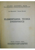 Elementarna teoria dystrybucji
