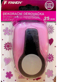 Dziurkacz ozdobny 25 mm  NOWY