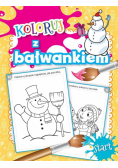 Koloruj z bałwankiem