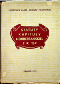 Statuty kapituły Norbertańskiej z r 1541