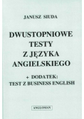 Dwustopniowe testy z języka angielskiego ANGLOMAN