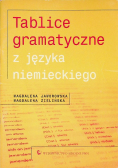 Tablice gramatyczne z języka niemieckiego