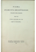 Pisma Krasińskiego tom VIII 1912 r.