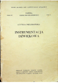 Instrumentacja dźwiękowa