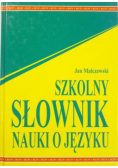 Szkolny słownik nauki o języku