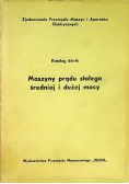 Maszyny prądu stałego średniej i dużej mocy