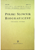 Polski Słownik Biograficzny Tom LII/2  Zeszyt 213