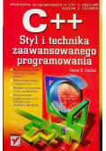 C + + Styl i technika zaawansowanego programowania