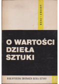 O wartości dzieła sztuki