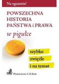 Powszechna historia państwa i prawa w pigułce