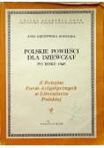 Polskie powieści dla dziewcząt po roku 1945