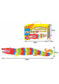 Puzzle numerowane Krokodyl