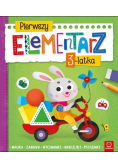 Pierwszy elementarz 3-latka Nauka zabawa wycinanki naklejki piosenki
