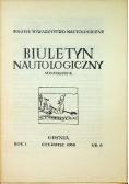 Biuletyn Nautologiczny  Rok I Nr 6