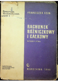 Rachunek różniczkowy i całkowy Tom 2