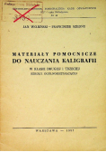 Materiały pomocnicze do nauczania kaligrafii