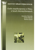Osoby niepełnosprawne w Polsce w latach dziewięćdziesiątych