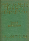 Księga Jeremiasza Tom X 1