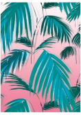 Karnet B6 z kopertą Sunset Palms